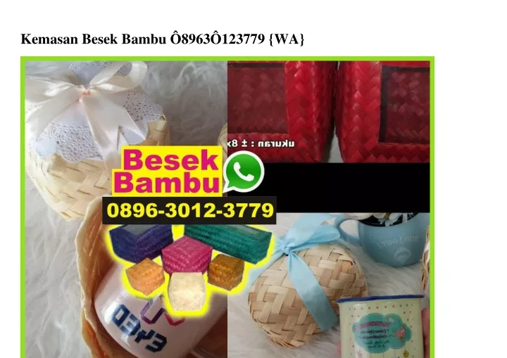 kemasan besek bambu 8963 123779 wa