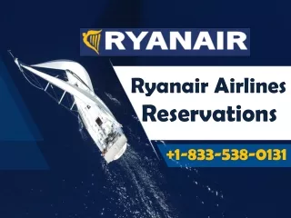 Ryanair Airlines Reservations : Flight Booking & Tickets