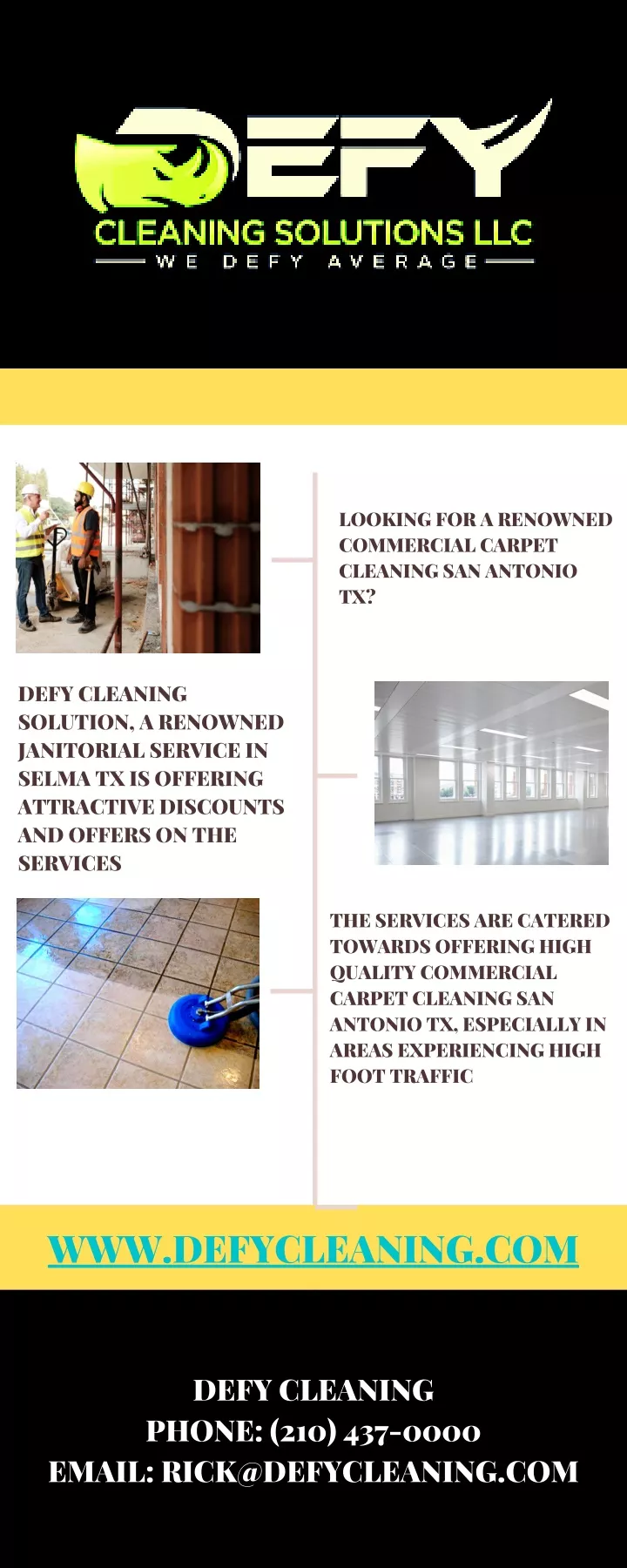 looking for a renowned commercial carpet cleaning