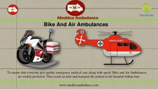 Bike & Air Ambulances