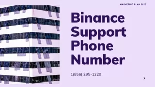 Binance Support【 1(856) 295-1229】Phone Number