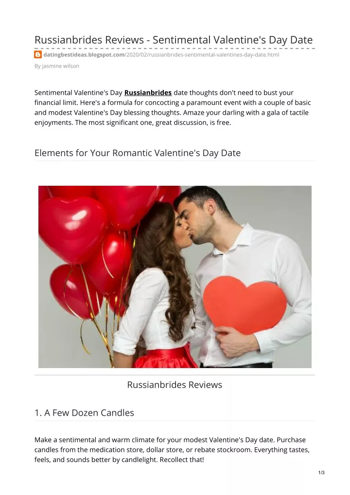 russianbrides reviews sentimental valentine