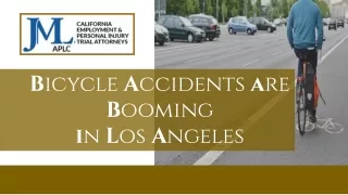 Bicycle Accidents are Booming  in Los Angeles