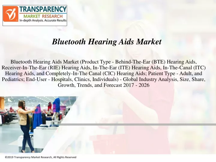 bluetooth hearing aids market