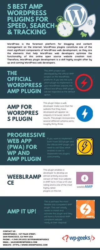 9 Best AMP WordPress Plugins for Speed, Search & Tracking