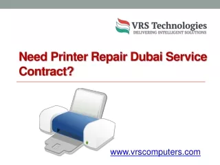 Printer Repair Dubai | Printer Repair Services Near Me