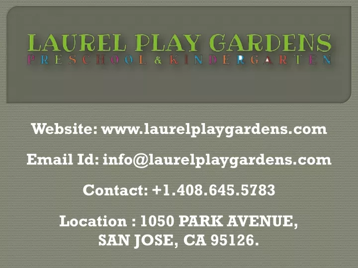 website www laurelplaygardens com
