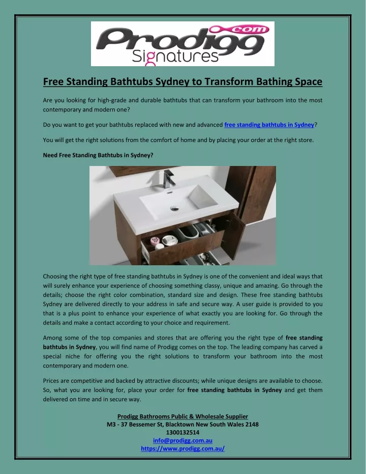 free standing bathtubs sydney to transform