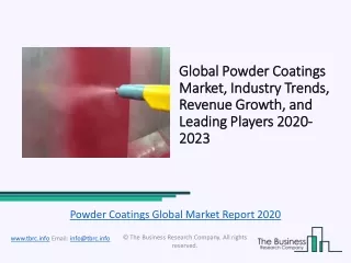 Powder Coatings Global Market Report 2020