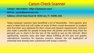 Types of Scanners - Know What You Need When Looking to Buy a Computer Scanner
