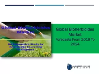 A comprehensive report on Global Bioherbicides Market