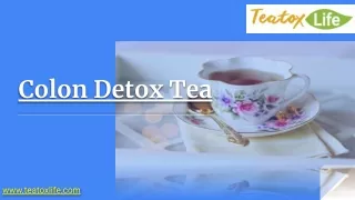 Colon Detox Tea