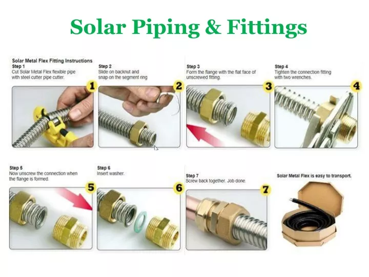 solar piping fittings