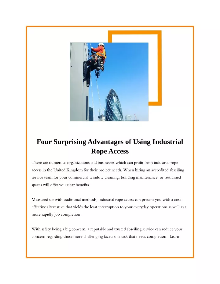 four surprising advantages of using industrial