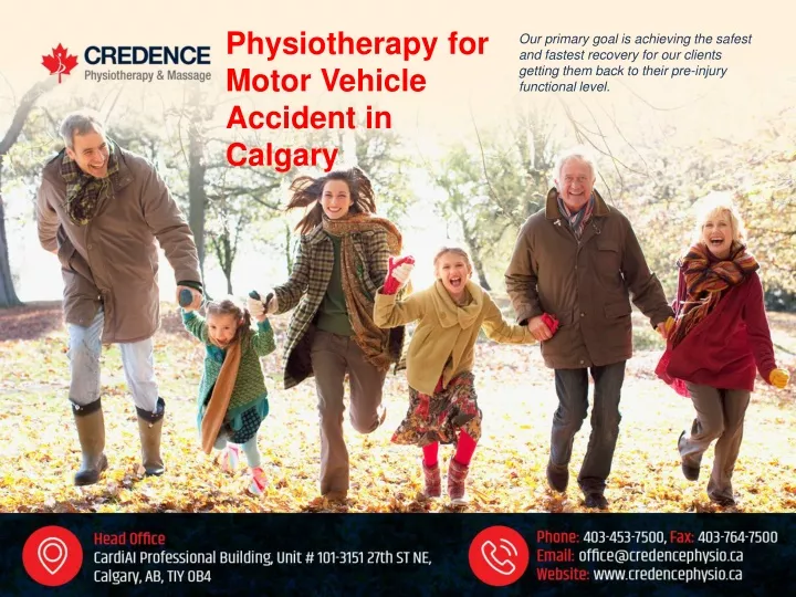 physiotherapy for motor vehicle accident