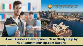 Avail Business Development Case Study Help by No1AssignmentHelp.com Experts