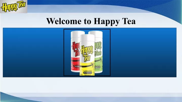 welcome to happy tea