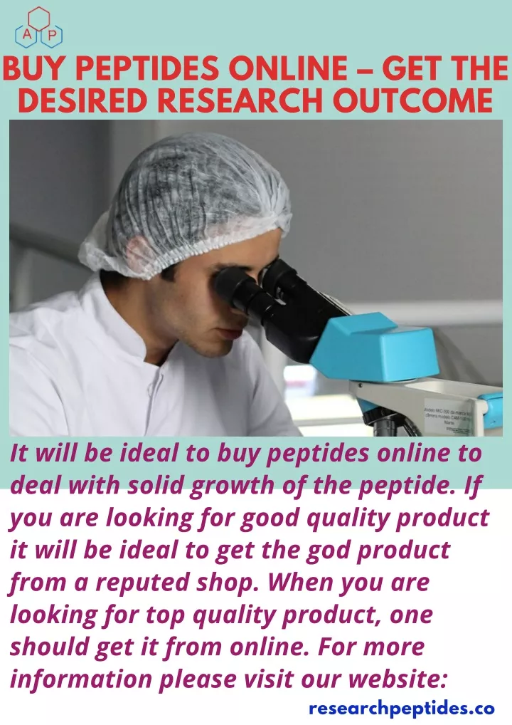 buy peptides online get the desired research
