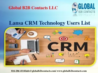 global b2b contacts llc