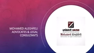 Mohamed Aleghfeli Advocates & Legal Consultants