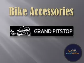 Motorcycle Accessories Online India - GrandPitstop