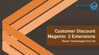 customer discount magento 2 extensions