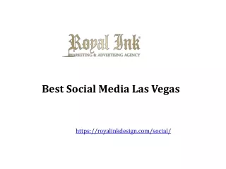 Best Social Media Las Vegas