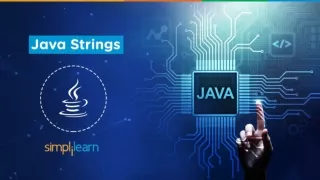 Java Strings Tutorial | What Are Strings In Java? | Java Strings Tutorial For Beginners |Simplilearn