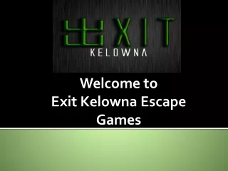 Escape room puzzles Kelowna