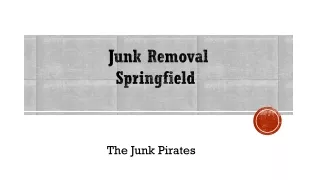 Junk Hauling Springfield | Construction and Yard Debris