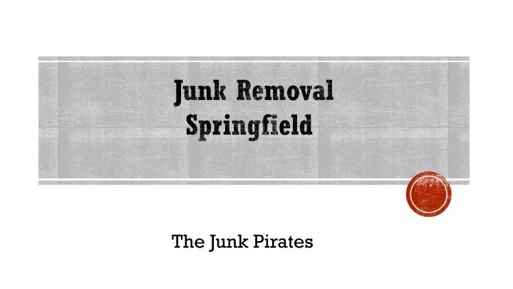 junk removal springfield