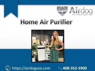 Home Air Purifier for polution free Air - Airdog USA