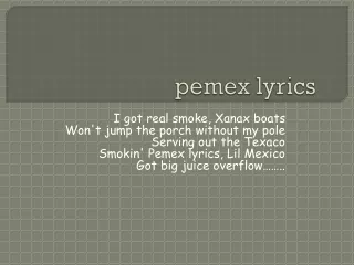 pemex lyrics