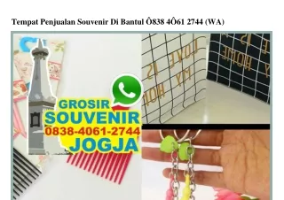 tempat penjualan souvenir di bantul 838 4 61 2744