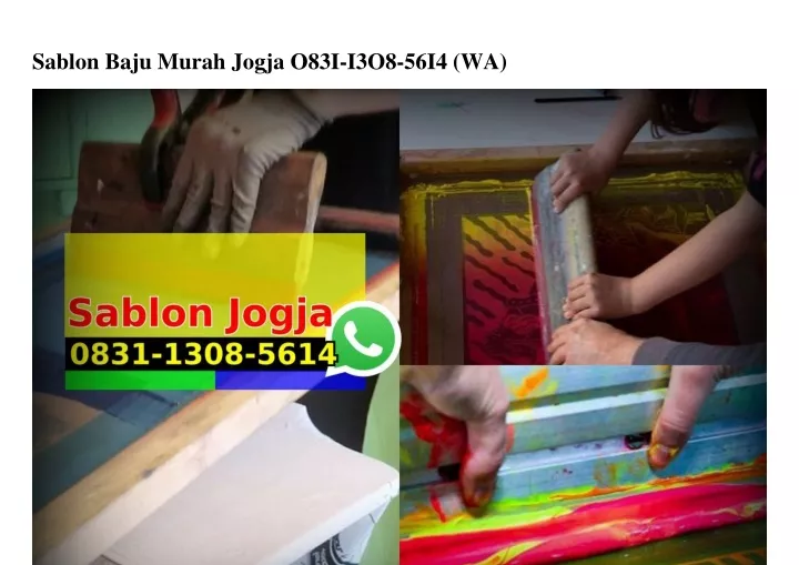 sablon baju murah jogja o83i i3o8 56i4 wa