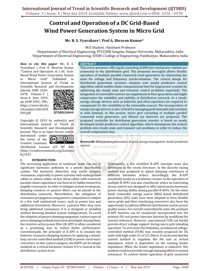 international journal of trend in scientific