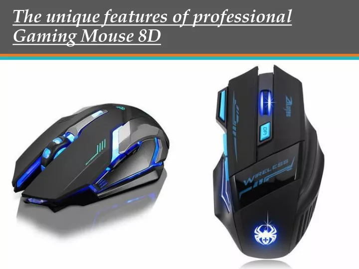 the unique features of professional gaming mouse