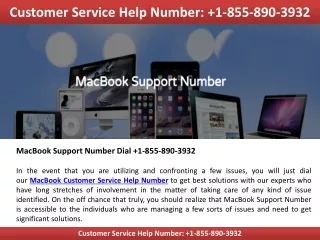 MacBook Support Number 1-855-890-3932 | Mac Help Number