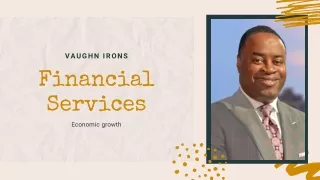 Vaughn Irons | Financial Services