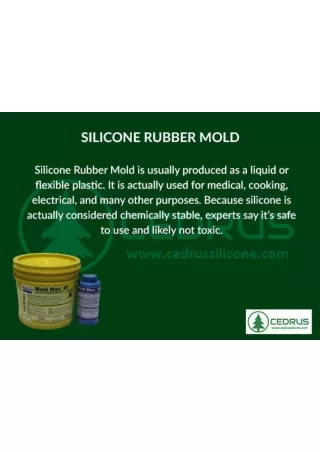 Silicone Rubber Mold