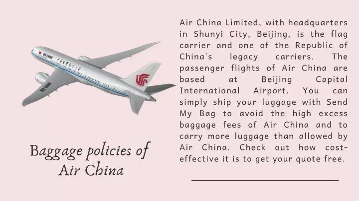 air china limited with headquarters in shunyi