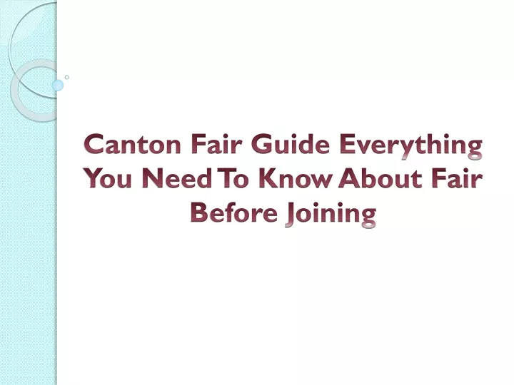 canton fair guide everything you need to know about fair before joining