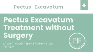 Get the Best Pectus Excavatum Treatment