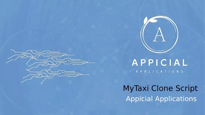 mytaxi clone script appicial applications