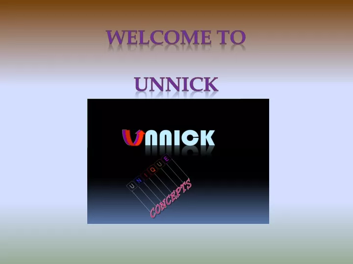 welcome to unnick