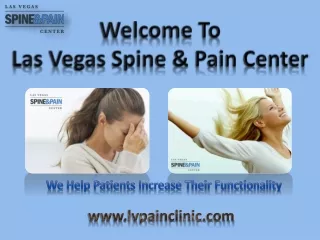 Best Pain Management Doctors Las Vegas