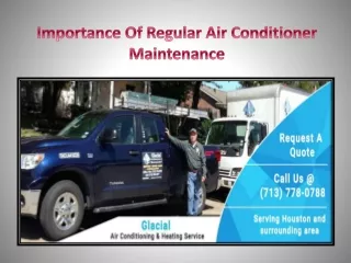 Importance Of Regular Air Conditioner Maintenance