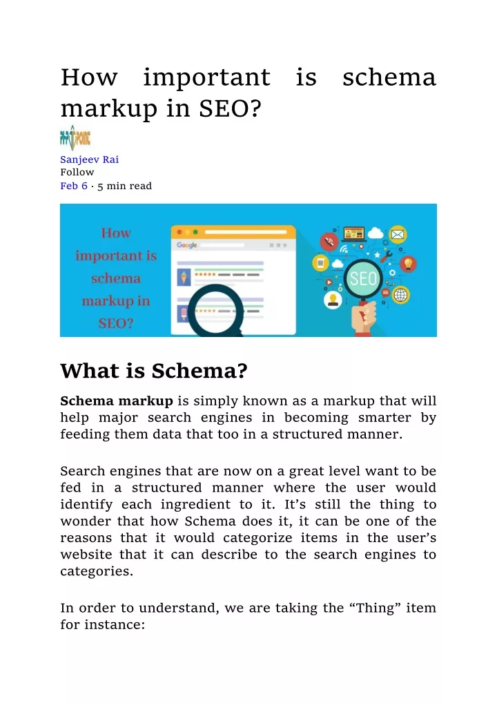 how important is schema markup in seo