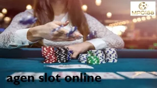 Game agen slot online terbaik untuk pemain