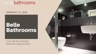 Modern Bathrooms Sydney
